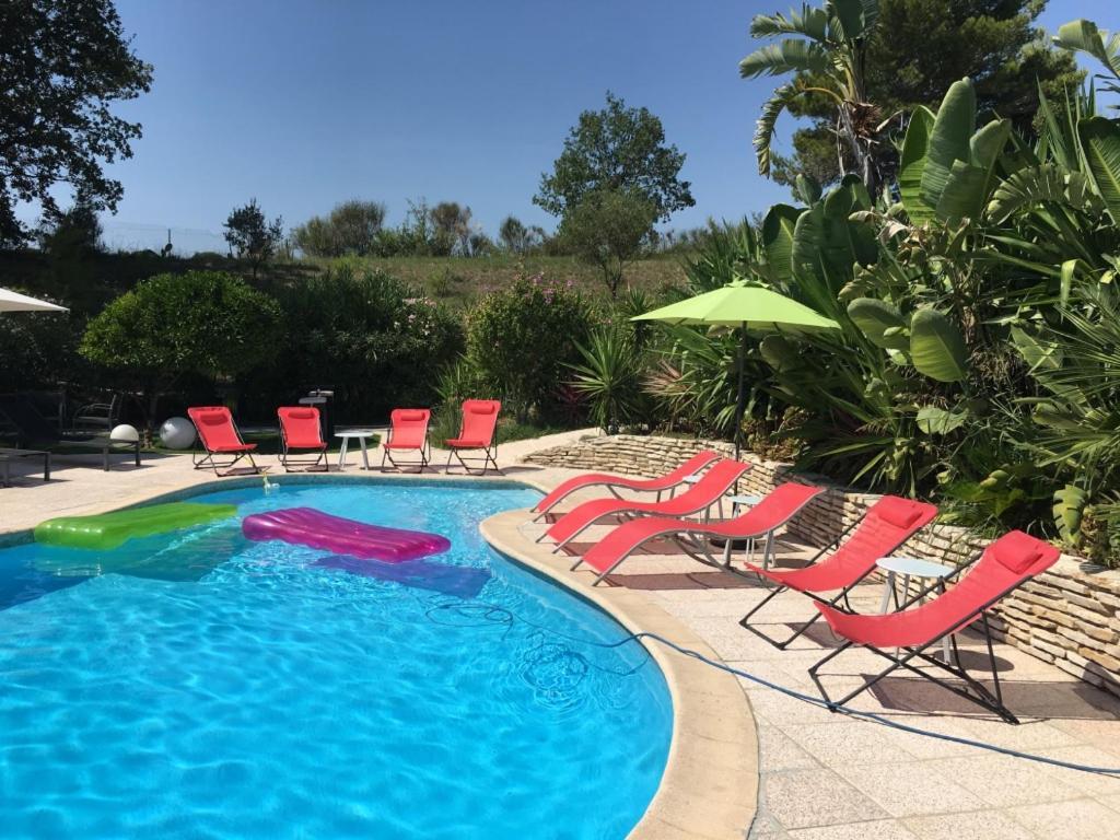 Les Yuccas - Pool - Sea View Cagnes-sur-Mer