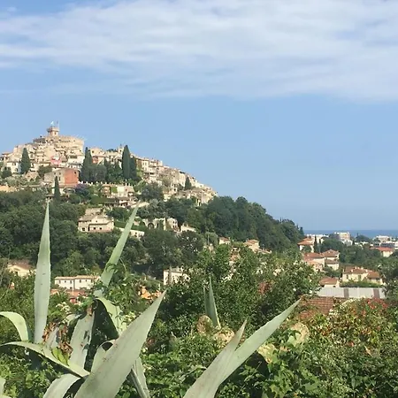 Villa Les Yuccas - Pool - Sea View Cagnes-sur-Mer Buitenkant foto