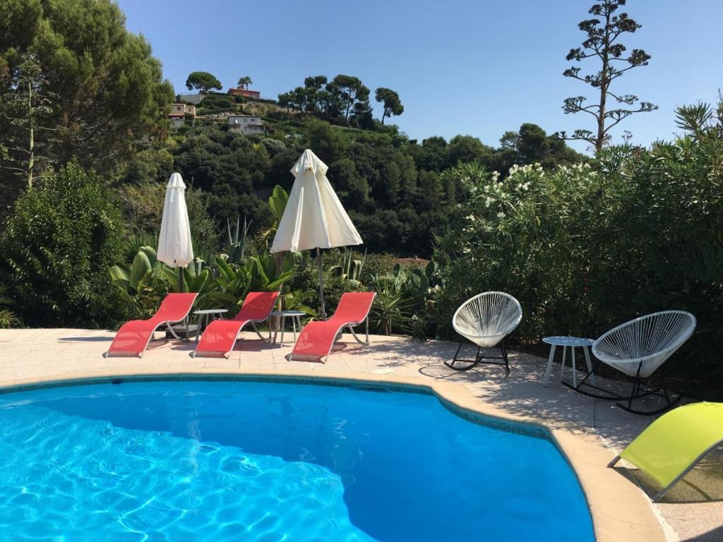 Les Yuccas - Pool - Sea View * Cagnes-sur-Mer